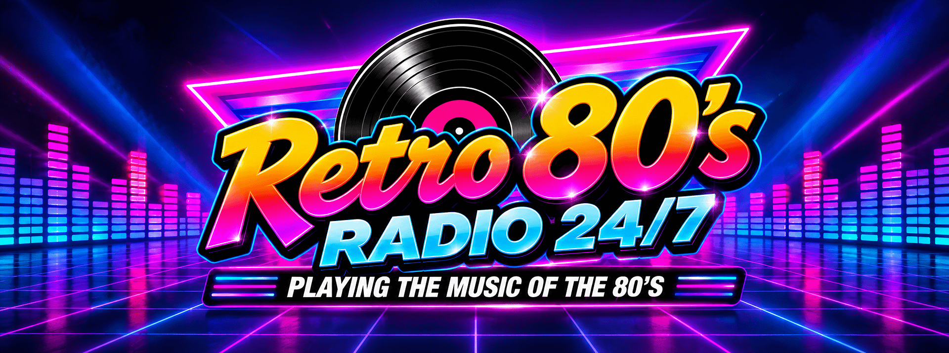 Retro 80s Radio 24/7 - Playing the Music of the 80's